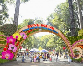 Festival Hoa lan thành phố Hồ Chí Minh năm 2019 - Sắc màu nhiệt đới